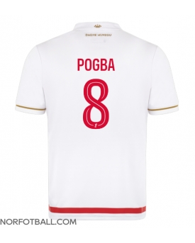 Billige Fotballdrakt AS Monaco Paul Pogba #8 Replika Hjemmedrakt 2025-26 Kortermet Billige Fotballdrakt AS Monaco Paul Pogba #8 Replika Hjemmedrakt 2025-26 Kortermet